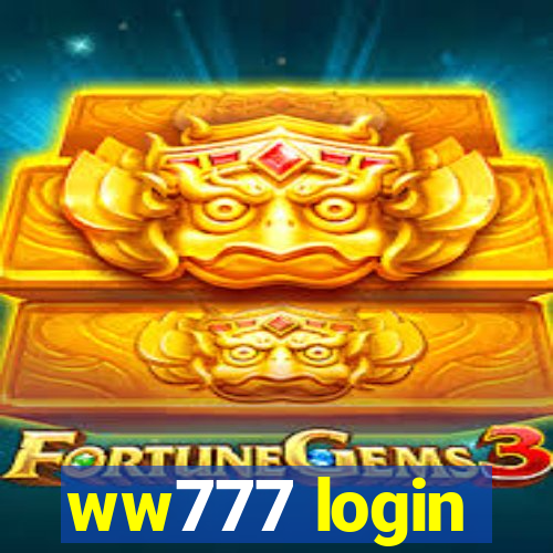 ww777 login